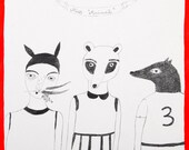 Original Pencil  Drawing - The Beauty Contest