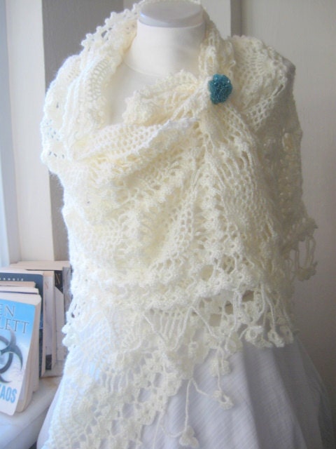 FREE Shipping-Cream Glimmers Bridal Mohair Luxury elegant Shawl. wedding bridal shawl.shrug,stole