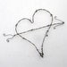 Gnarly Barbs Large Rustic Barbed Wire Heart With Arrow Made to Order