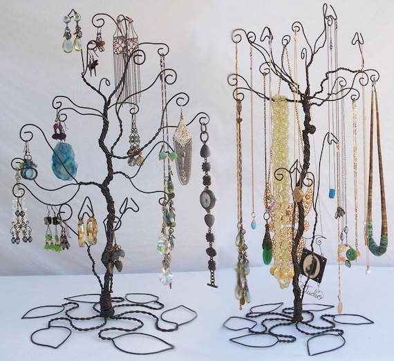 Wire Tree Stand Jewelry Display Holder set Earring Necklace PRE ORDER