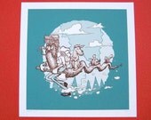 Skyjack limited edition giclée print