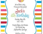 Art Party Invitations