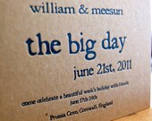 SAMPLE PACK Custom Letterpress Wedding pieces in your colors