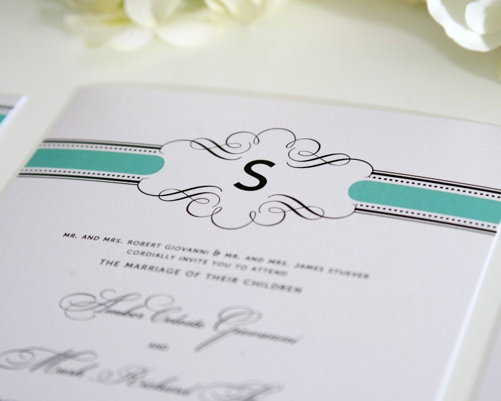 1940s Vintage Wedding Invitations - Vintage Wrap Deposit