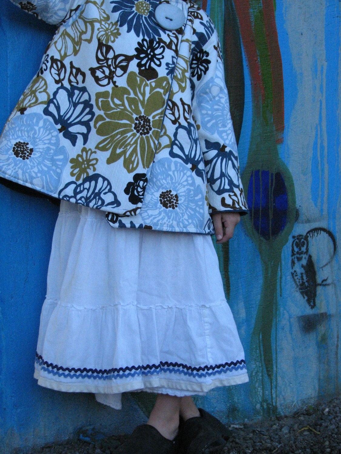pdf EVERY-WHICH-WAY coat pattern and tutorial...sizes 2t-5years, reversible