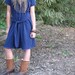 pdf SHIFTING SEASONS dress pattern and tutorial...sizes 2T - 5T, tie-front jersey dress