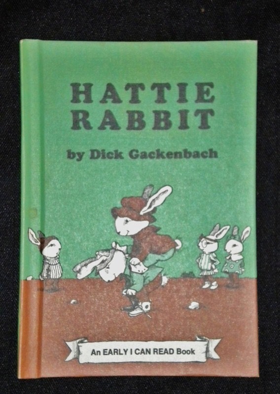 Hattie Rabbit 1976 Vintage Childrens Book