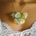Yellow Flower Necklace, Statement Necklace, Wedding Necklace, Bridal, Bridesmaid, pastel