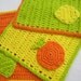 Citrus Crochet Dish Cloth Set
