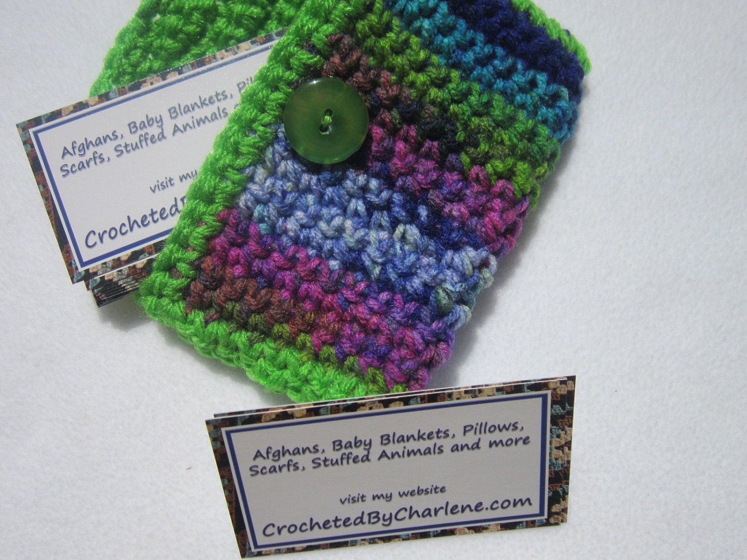 Purse Pouch Business Card Holder Multicolor