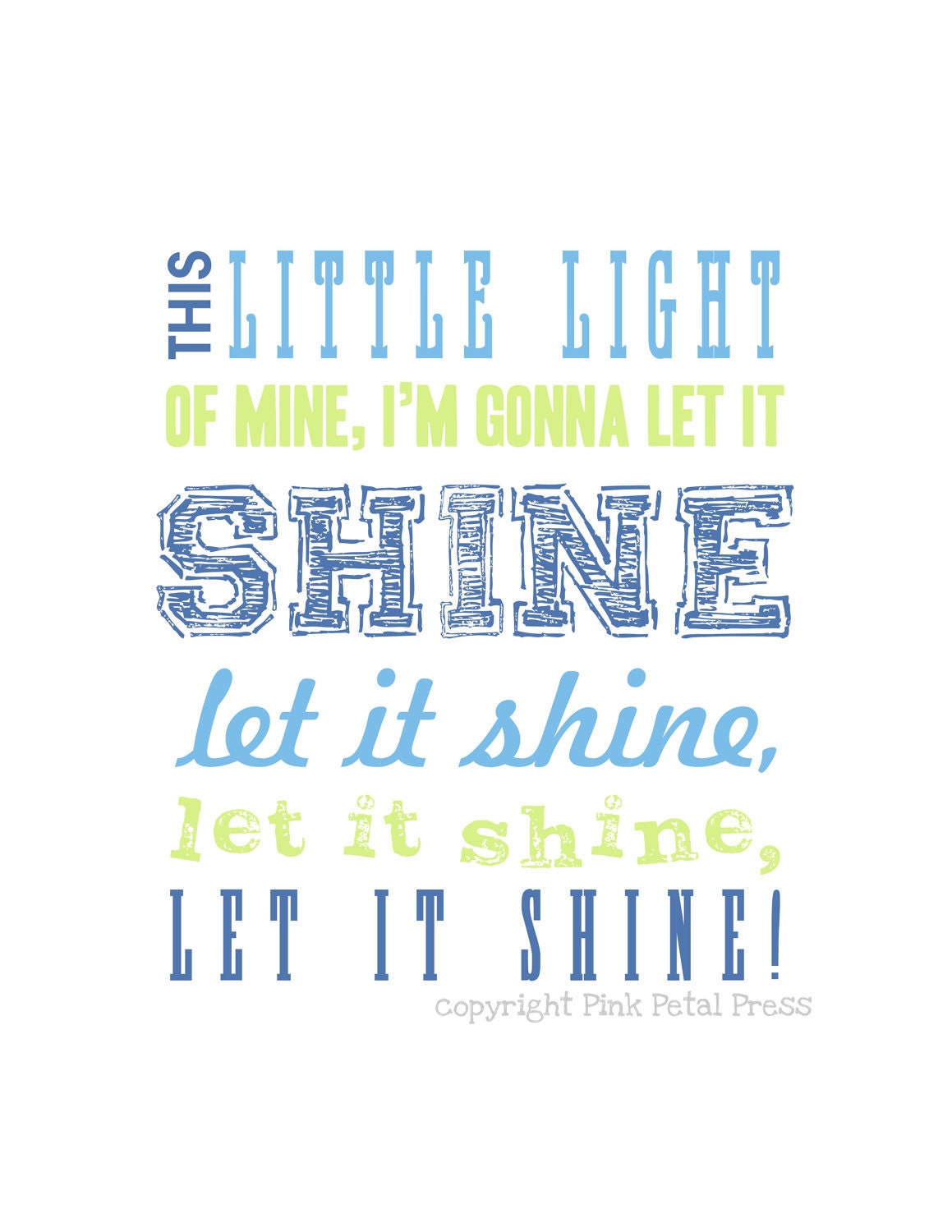 This Little Light Wall Art for Boys