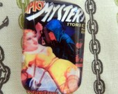Spicy Mystery (3) Glass Tile Pendant with Necklace