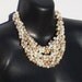 Cream Bubbles- Vintage Pearl Necklace- Bridal Jewelry