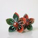 Paper earrings - Mantua Lotus