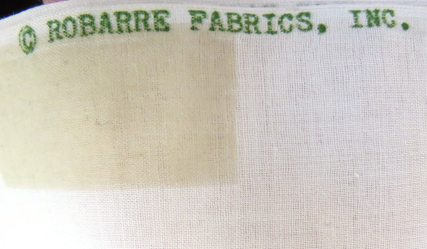 1960s Midcentury Vintage Fabric Yardage - Green Dot Print by Robarre Fabrics, Inc - 7 yds, 32" x 37" wide