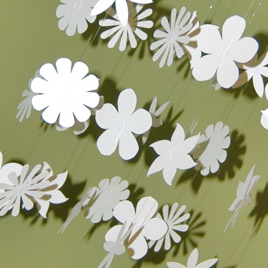 Butterfly Mobile - Paper Mobile Inspired by Pottery Barn Kids for Nursery, Baby or Kids Decor