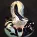 Inside Out Dichro Hand Blown Glass Pipe