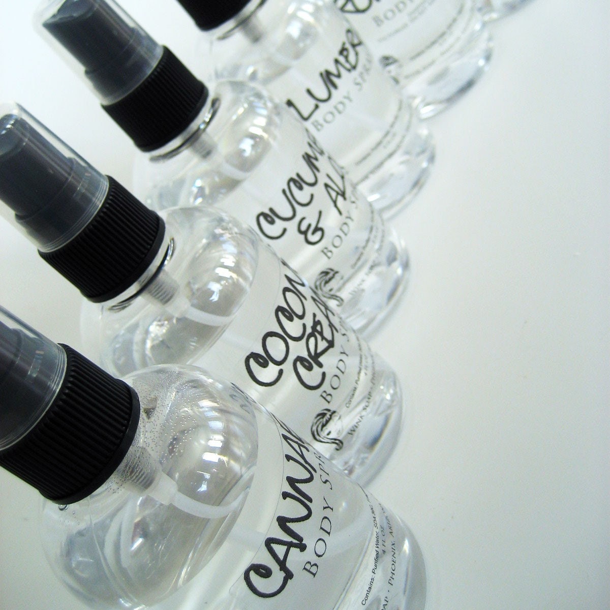 Cucumber & Aloe Body Spray . 4 oz . Fresh . Clean . Crisp