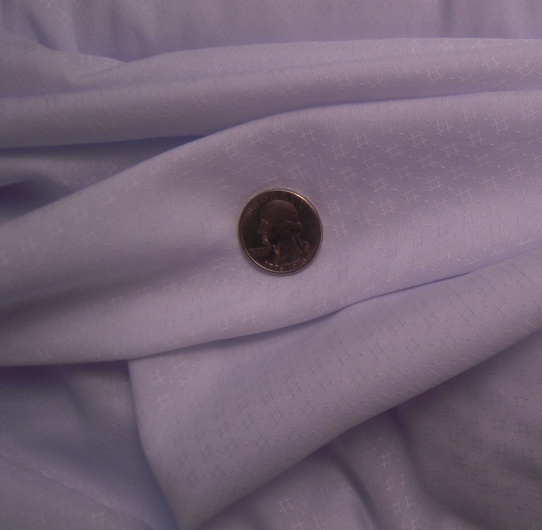 Light Blue Colored Subtle Patterned Fabric Yardage.
