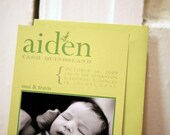 Birth Announcement - Baby Birdie