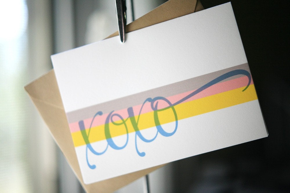 Hugs and Kisses Notes