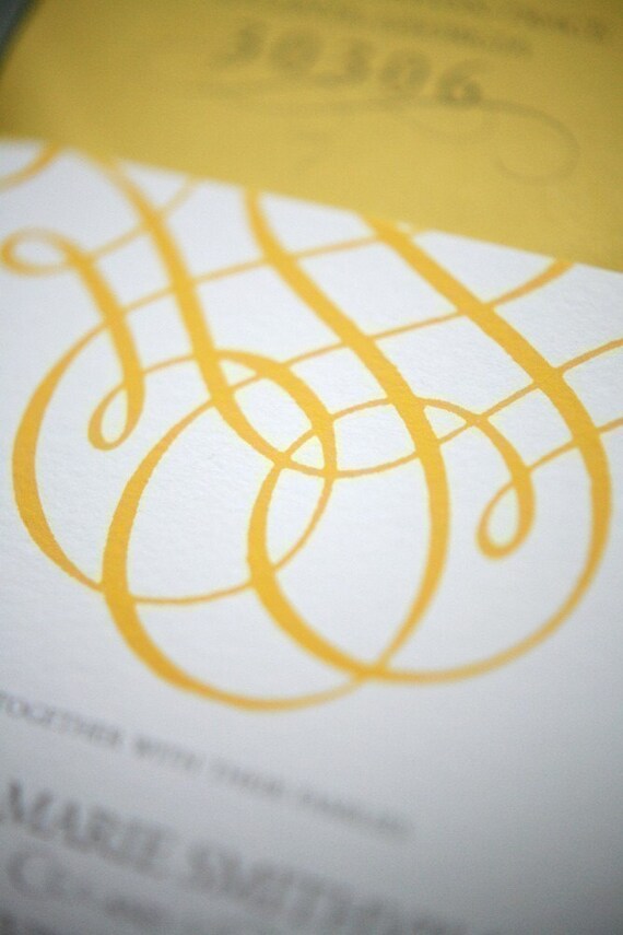 Grande Flourish Invitation Suite