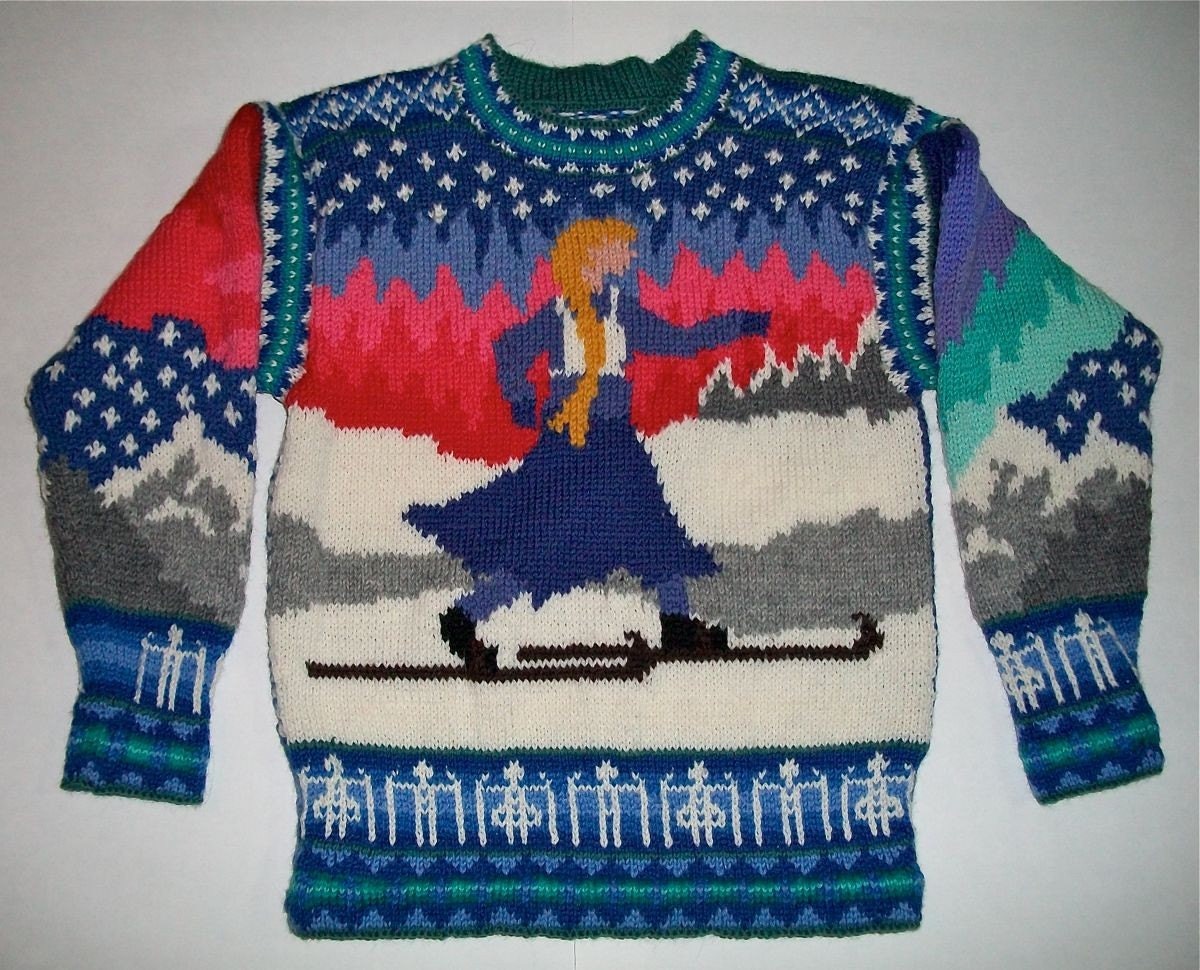 Nine Year Winter Olympics Sweater