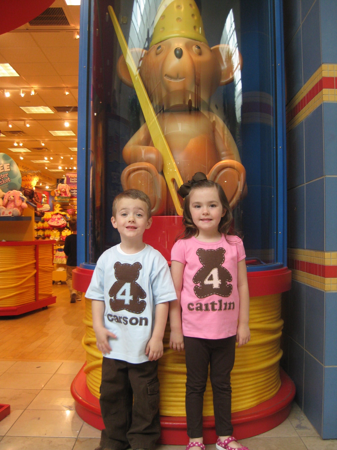 Build a Bear Workshop Birthday Shirt, Create Your Own, Pick a color scheme or special theme, CUSTOM SHIRT