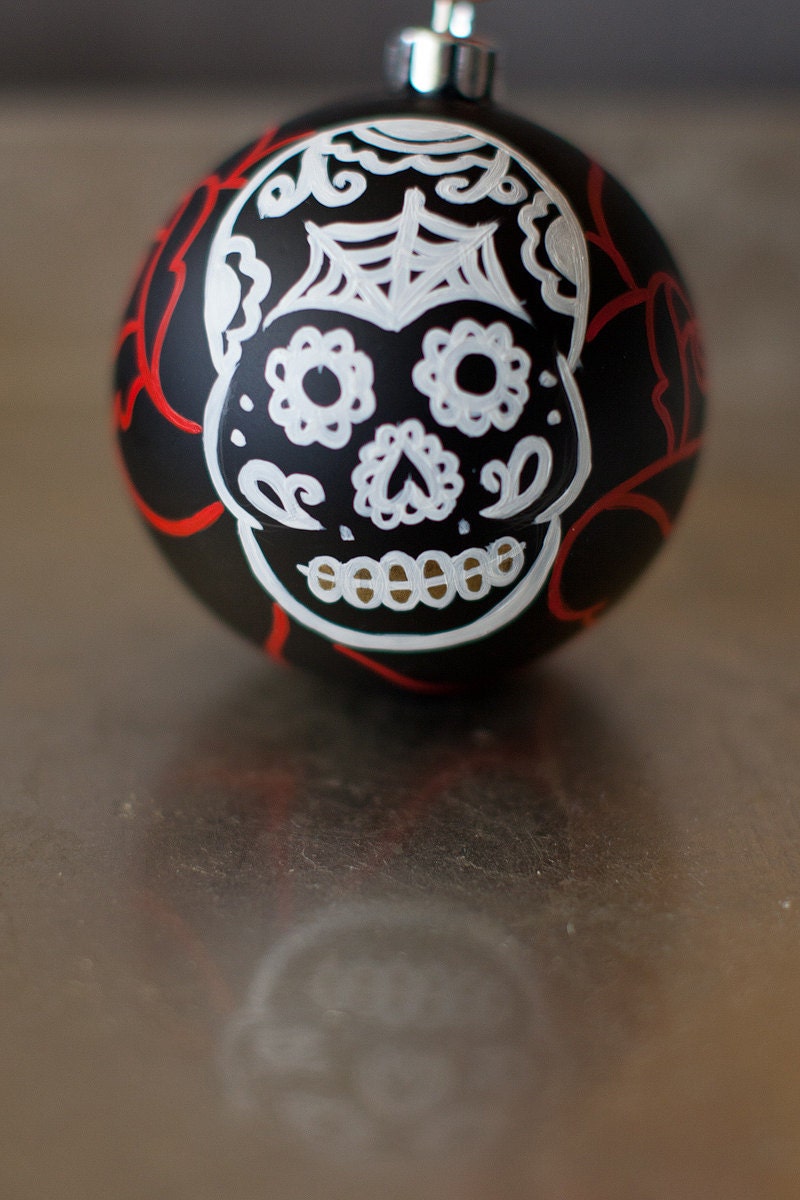Sugar Skull Ornament