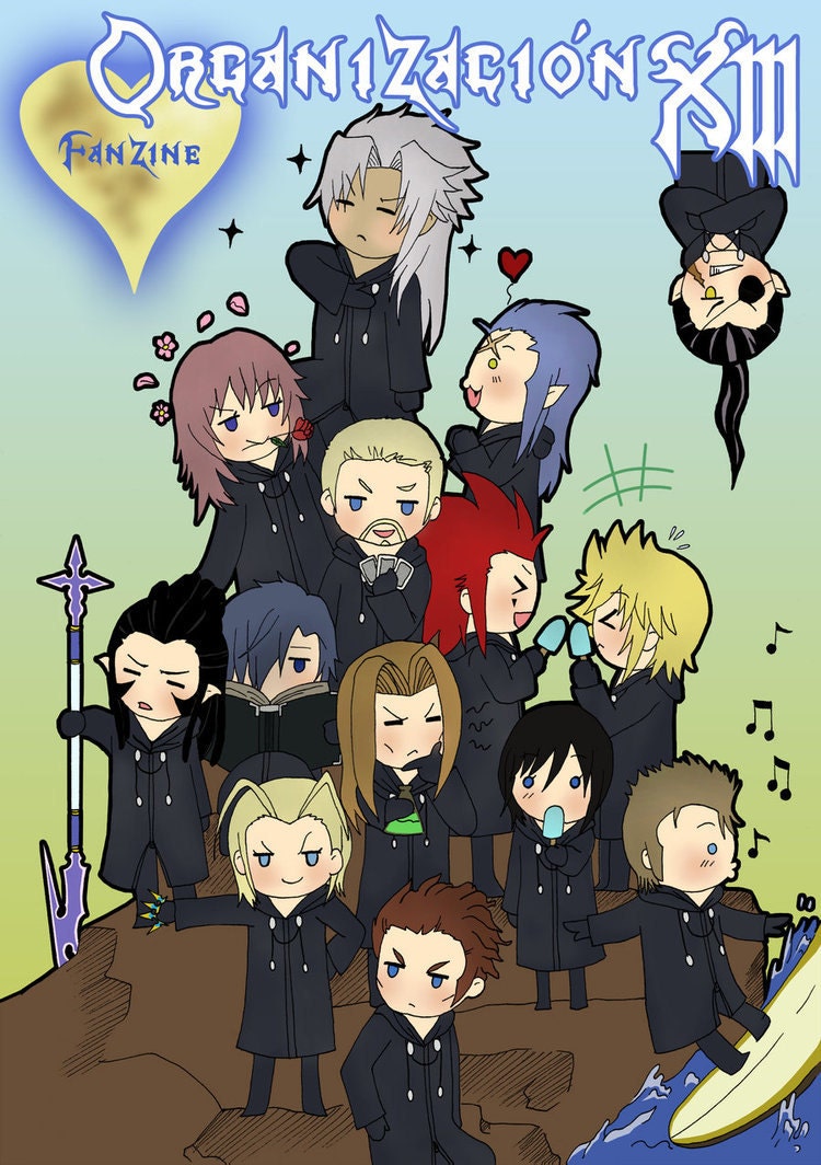Kingdom Hearts Organization 13 comic