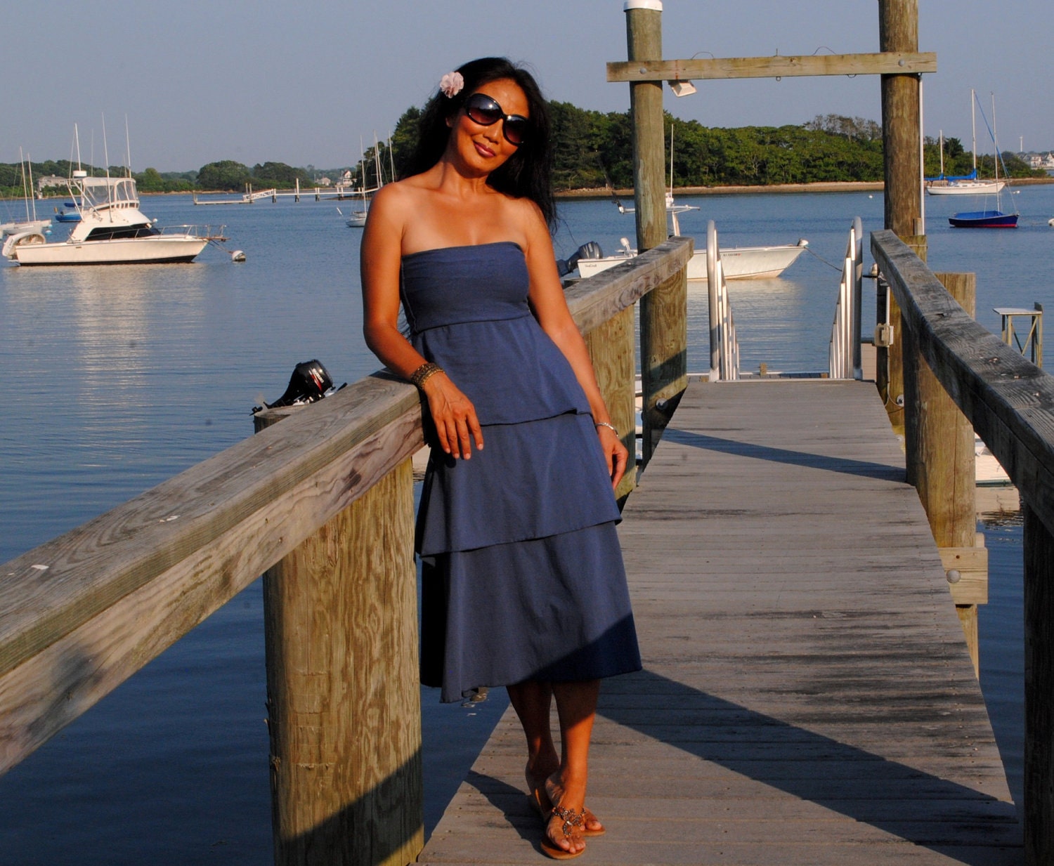 Tiered Dress (organic cotton and hemp organic cotton)