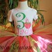 Strawberry Shortcake Birthday Tutu Outfit
