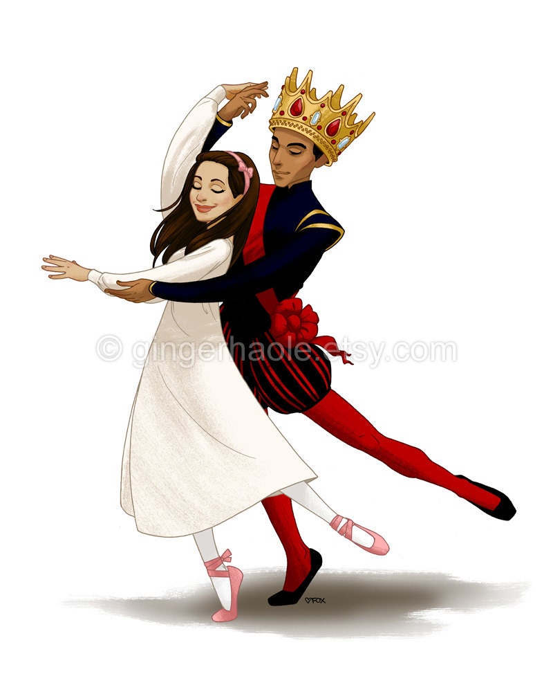Nutcracker, Sweet 4"x5" print