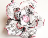Rhinestone Manga Hair Flower Fascinator