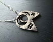 SALE Double Sided Equals and Plus Ring