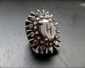 SALE Lightening Burst Cocktail Ring