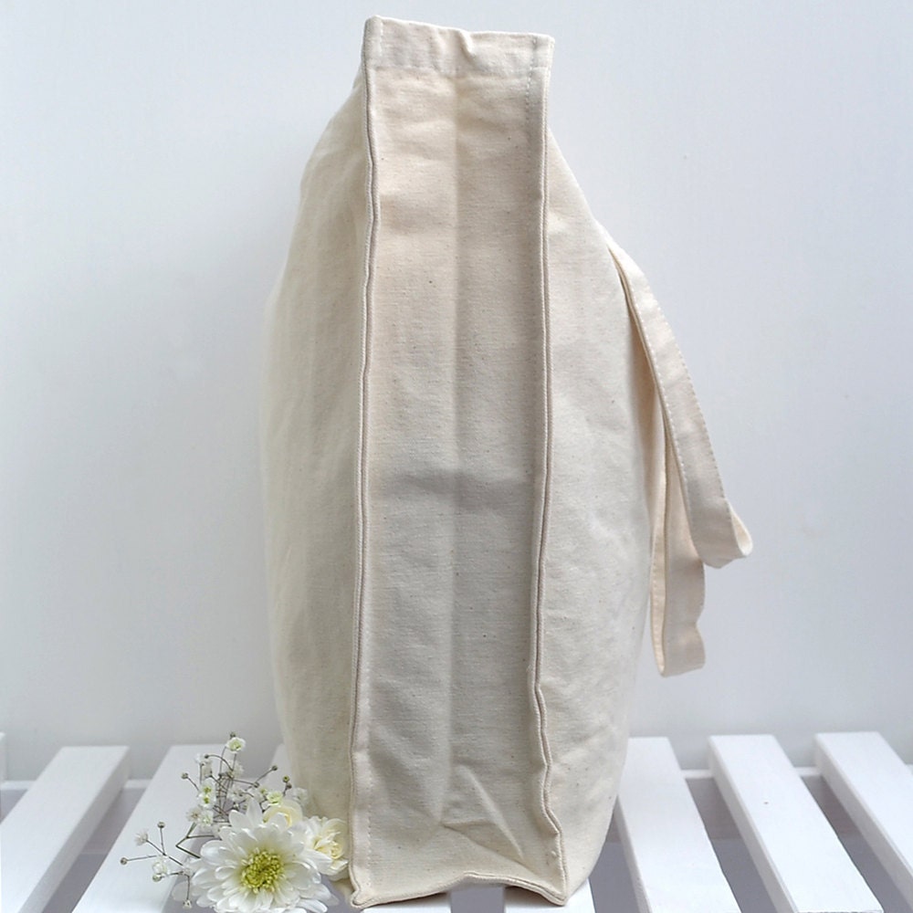 Yoga Lotus Flower Canvas Tote Bag