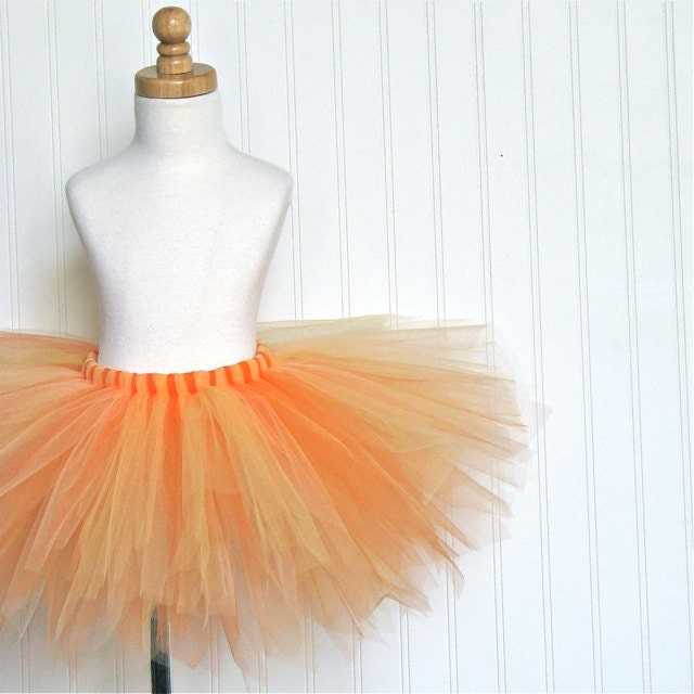 Tiger Lily Tutu - orange tutu - Garden Pixie Collection by Whimsy Pie - tutus for children, Made to Order