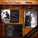 Me plus You equals LOVE 5x7 Wedding Announcement & Save the Date Templates Set  INSTANT DOWNLOAD