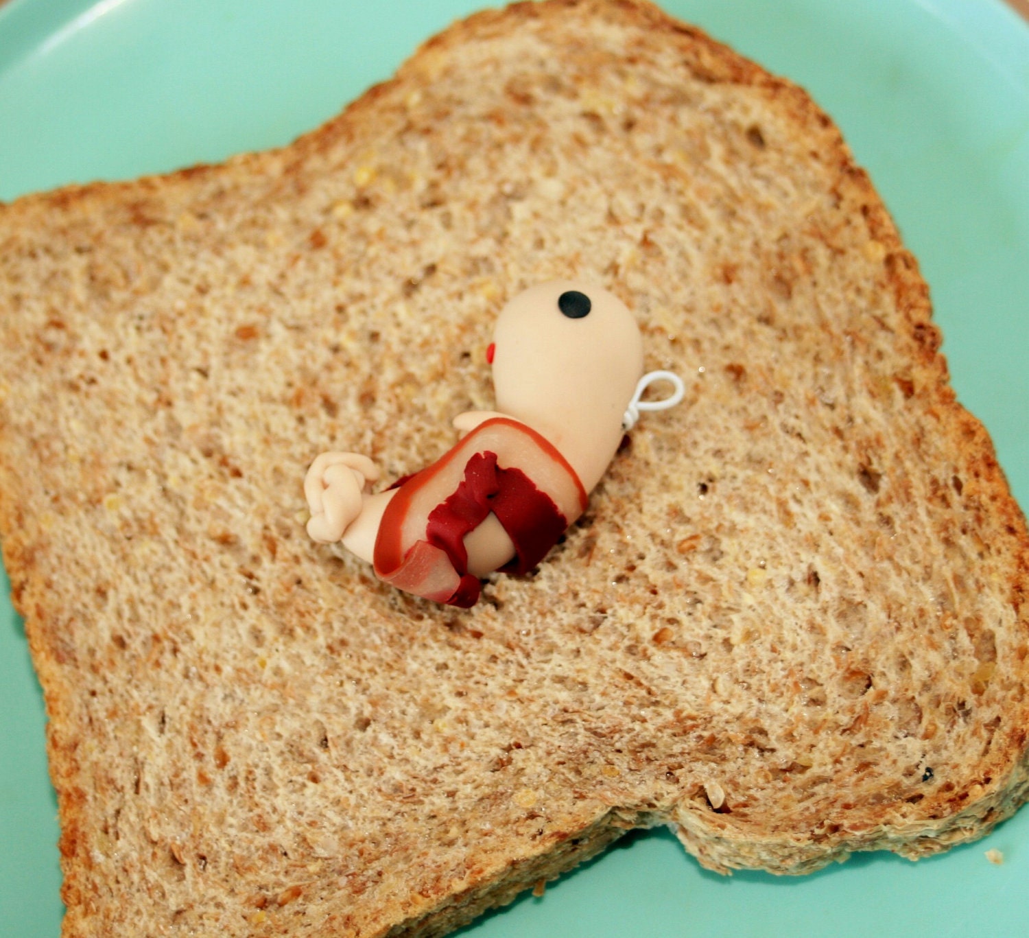 Bacon Baby Embryo Ornament