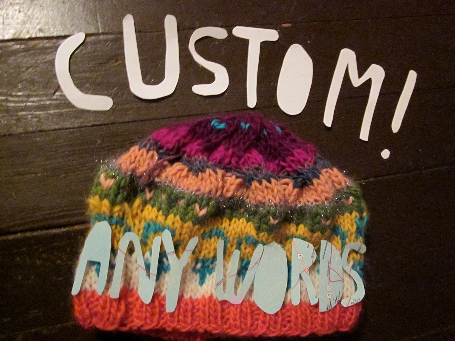 custom: choose your own fair isle hat