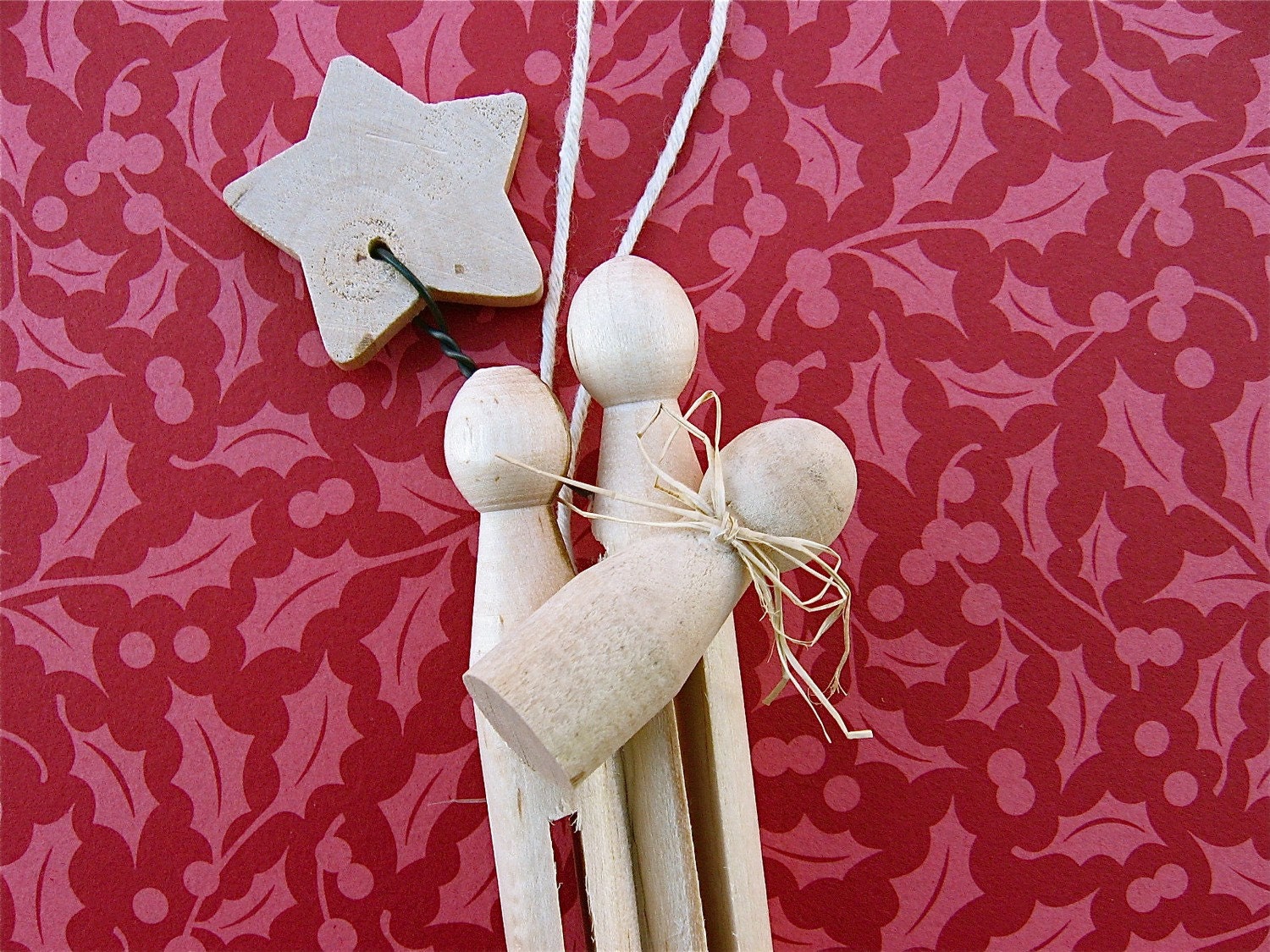 Clothespin Nativity Ornament