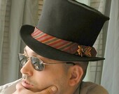 Classic Black Top Hat - (Fred Astaire)
