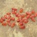 Fiery Carnelian Agate Tiny Smooth Briolettes