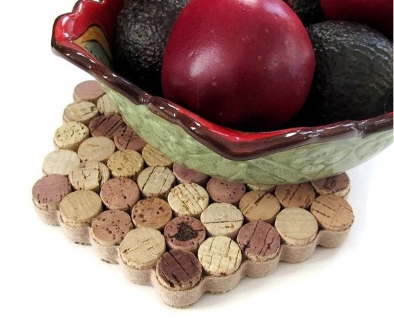 Honeycomb Wine Cork Trivet