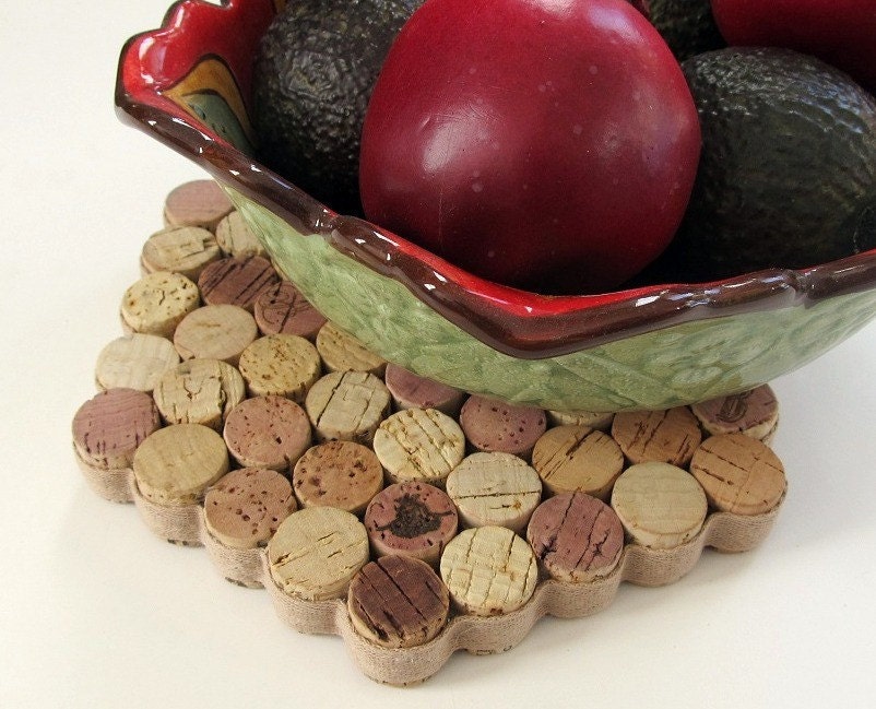 Honeycomb Wine Cork Trivet