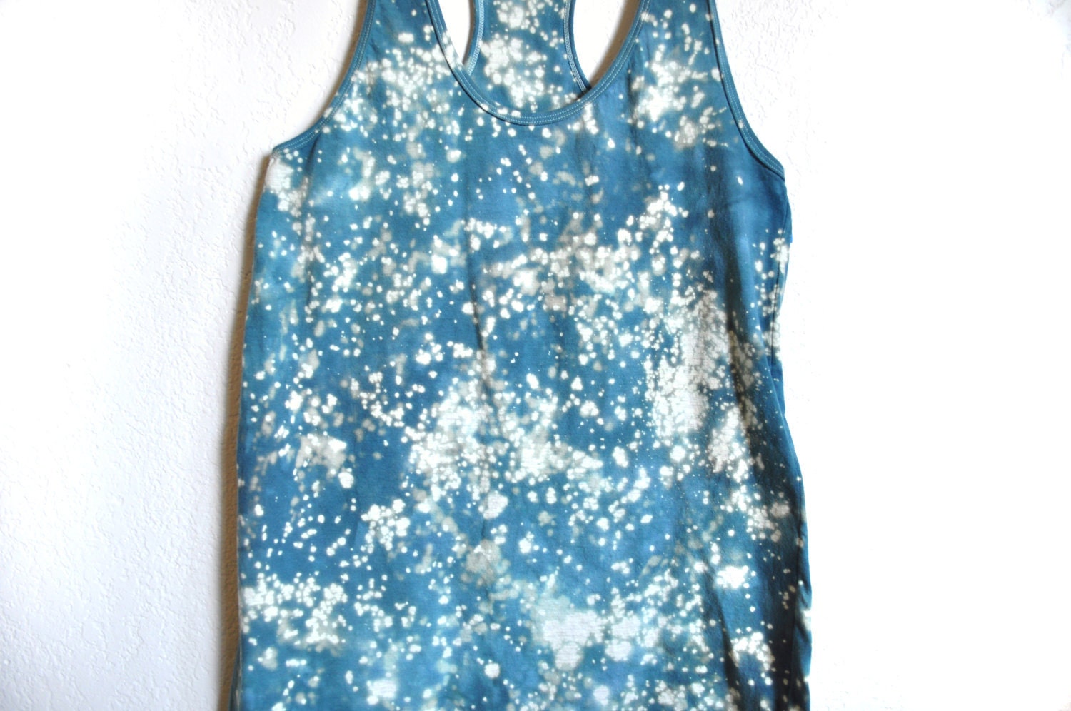 Speckled Emerald Mini Tank Dress