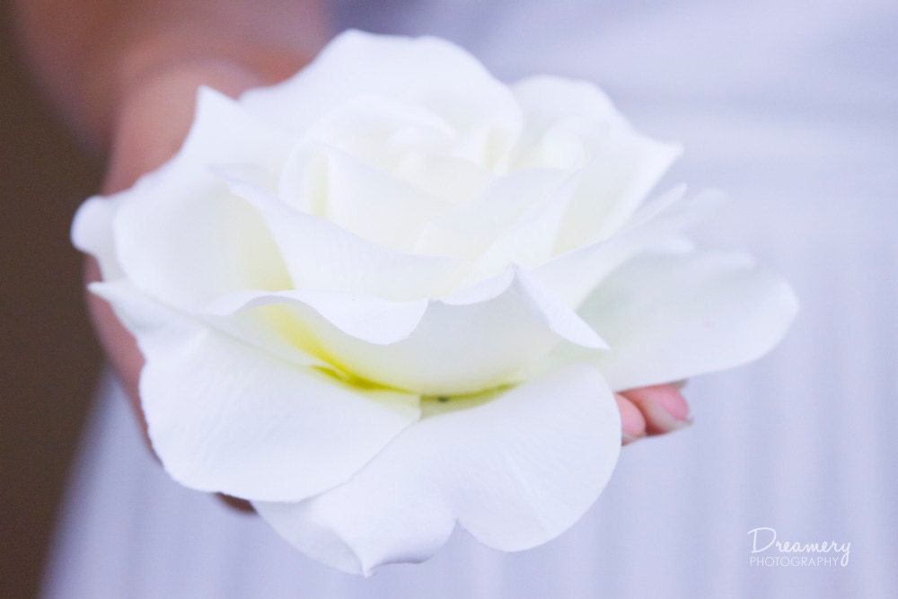 Elegant Grand Gardenia Hair Clip