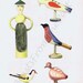 Vintage WOODEN TOYS Print -- PL 8