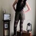 Wishful thinking - vintage style tweed shorts, high waist - medium